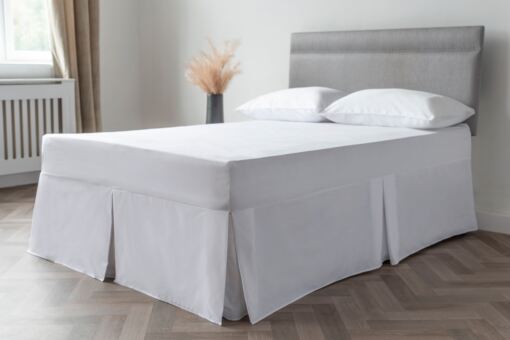 200 Thread Count Polycotton Bed Linen in White