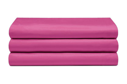 200 Thread Count Polycotton Bed Linen in Fuschia Pink