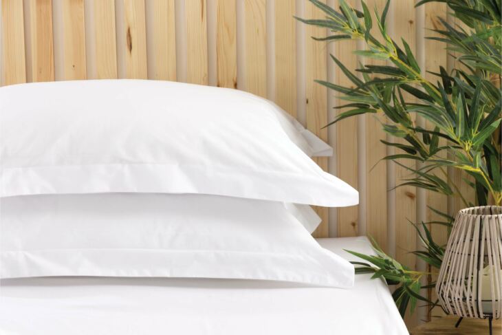 200 Thread Count Polycotton Bed Linen in White