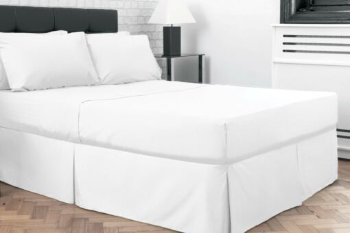 200 Thread Count Polycotton Bed Linen in White