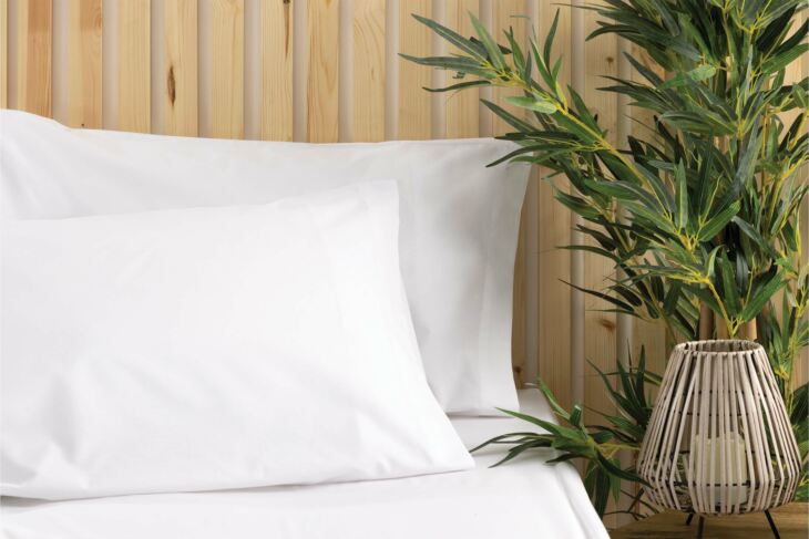 200 Thread Count Polycotton Bed Linen in White