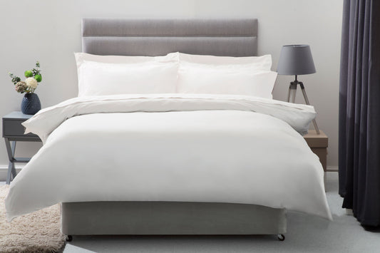 200 Thread Count Egyptian Cotton Bed Linen White