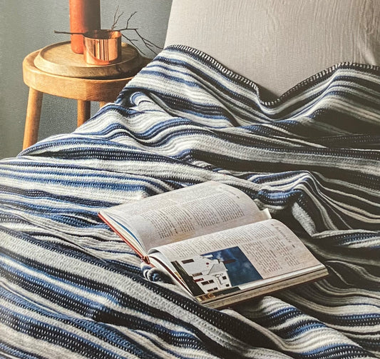 Eco Throw In Cool Stripe