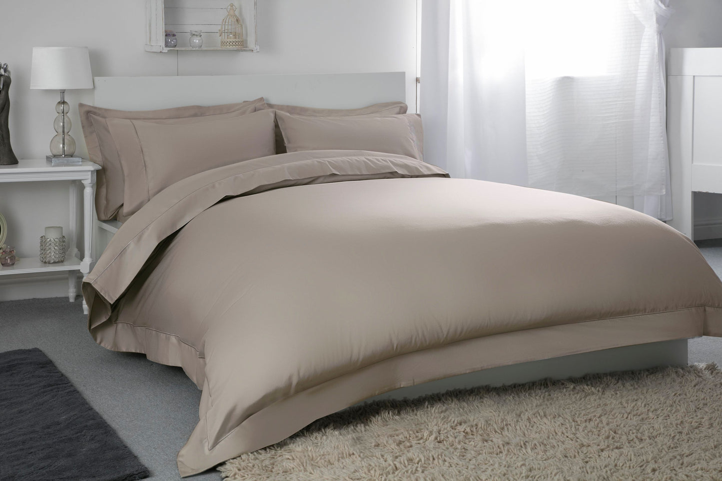400 Thread Count Egyptian Cotton Pewter