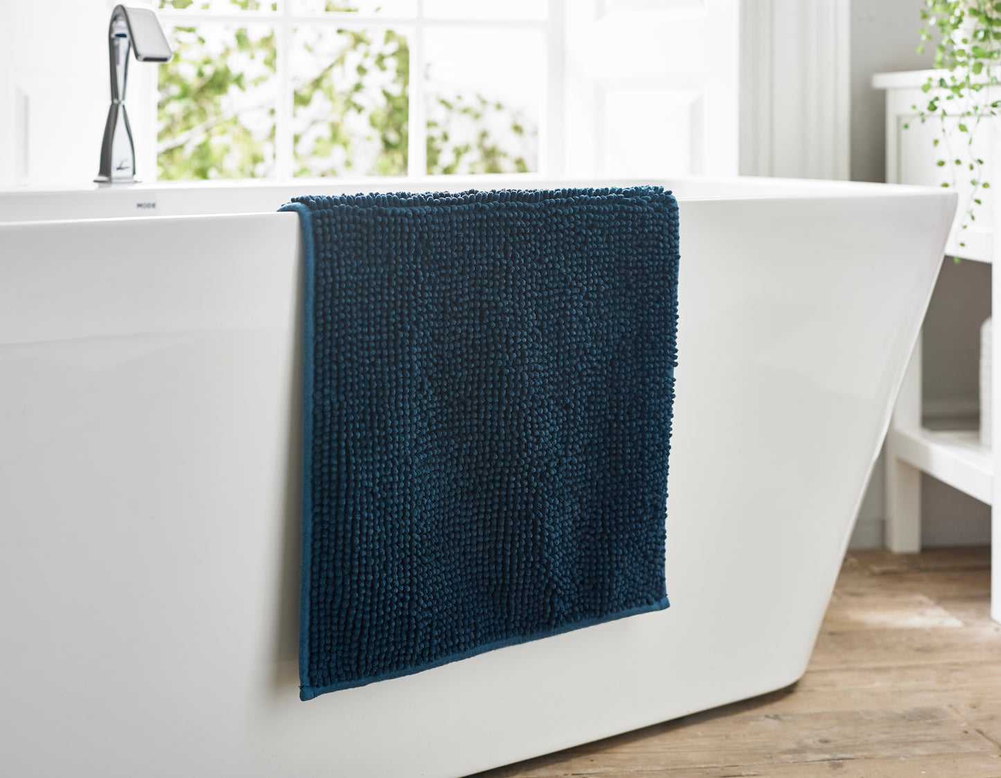 Quik Dri Textured Towels in Navy Blue