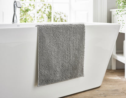 Quik Dri Textured Towels in Light Grey