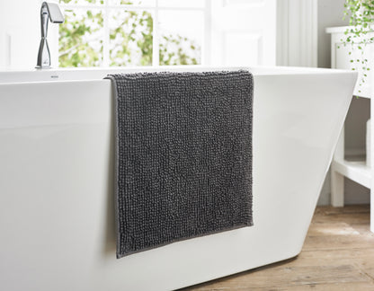 Quik Dri Textured Towels in Slate Grey