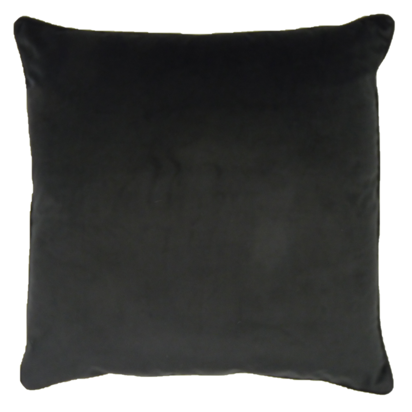 Soft Velvet Cushion Covers in Black 55cm x 55cm