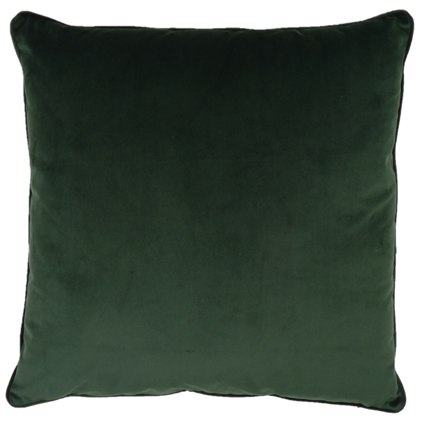 Soft Velvet Cushion Covers in Bottle Green 55cm x 55cm