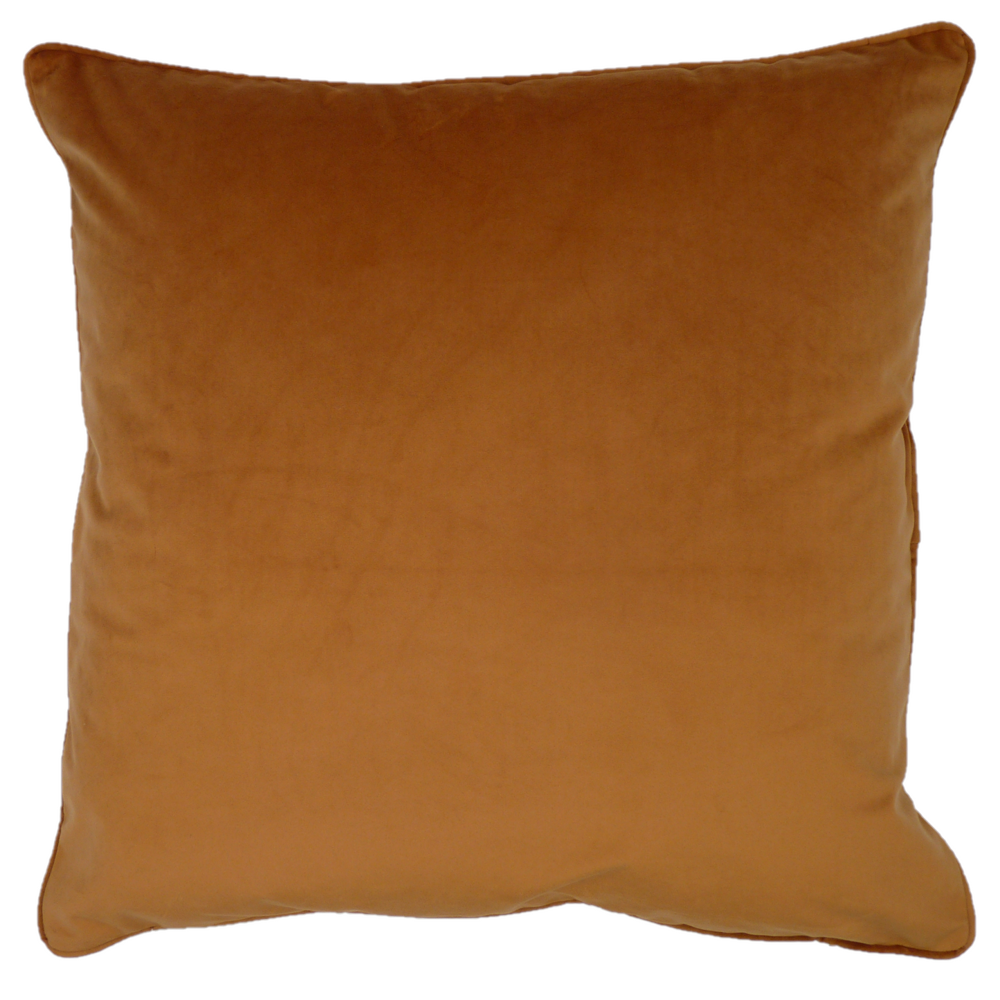 Soft Velvet Cushion Covers in Copper 55cm x 55cm