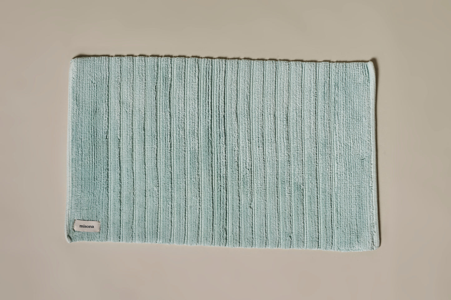 Organic Cotton Bath Towels in Duck Egg