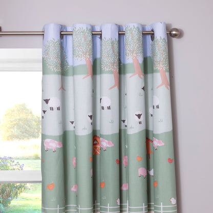 Farm Friends Childrens Duvet Set or Curtains