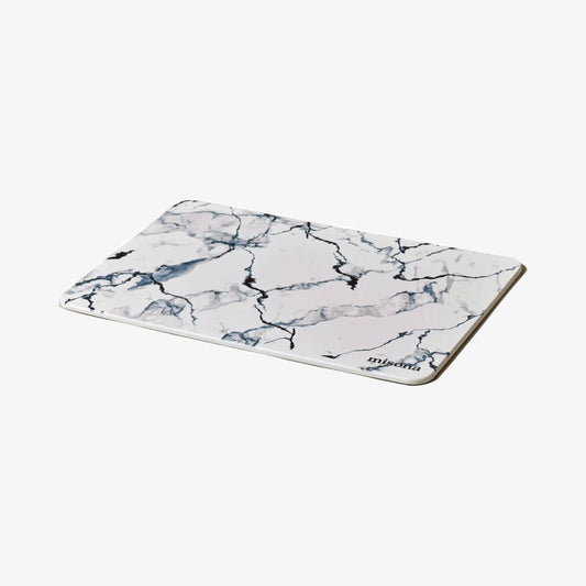 Diatomite Earthstone Bath Mat in Marble