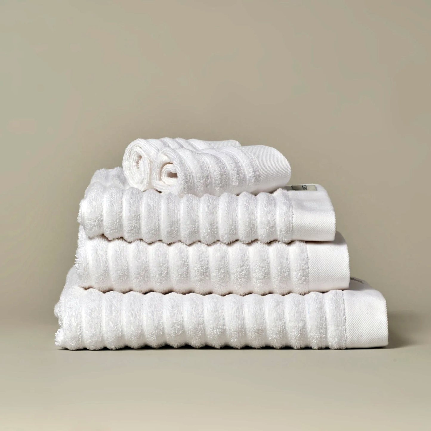 Organic Cotton Bath Towels in White