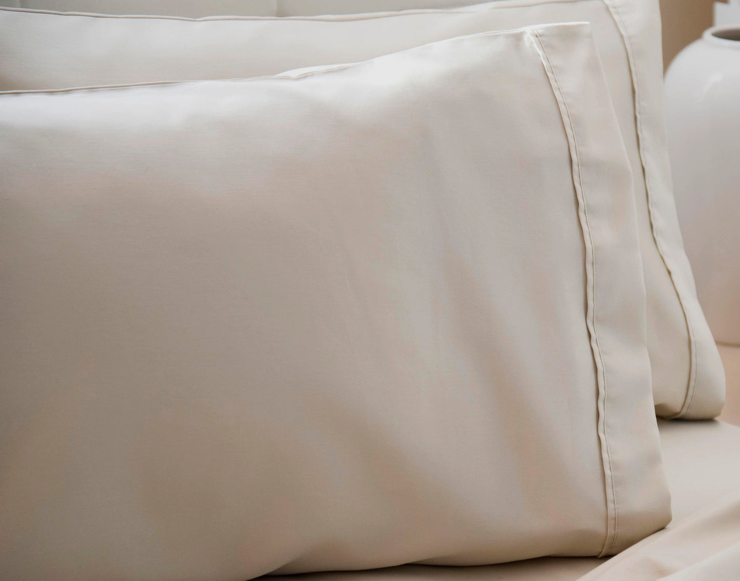 200 Thread Count Egyptian Cotton Bed Linen Oyster