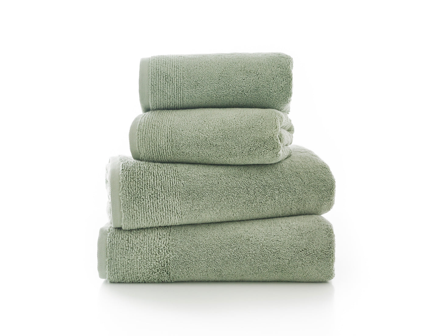 800gsm Luxurious Palazzo Towels Zero Twist in Green