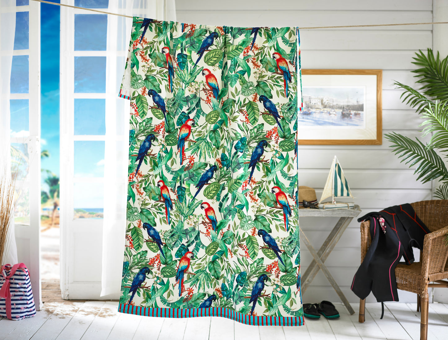 100% Cotton Pandemonium Beach Towel