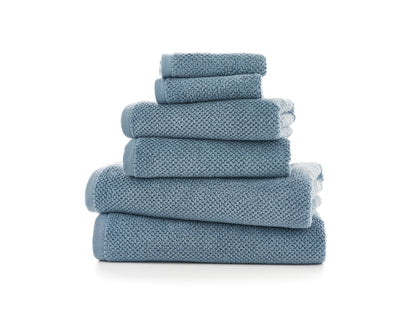 Quik Dri Romeo Textured Towels in Denim