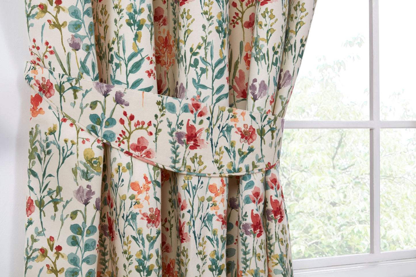 Amaryllis Floral Design Bed Linen, Curtains