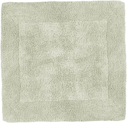 Heavyweight Elegance Reversible Bath Mats Sage Green