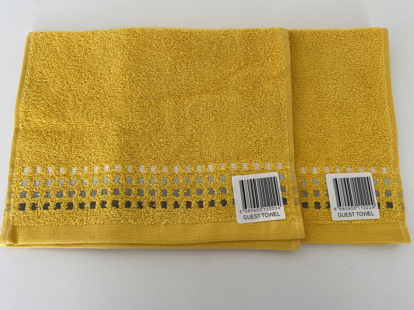 100% Cotton Guest Towels 30cm x 50cm x 2