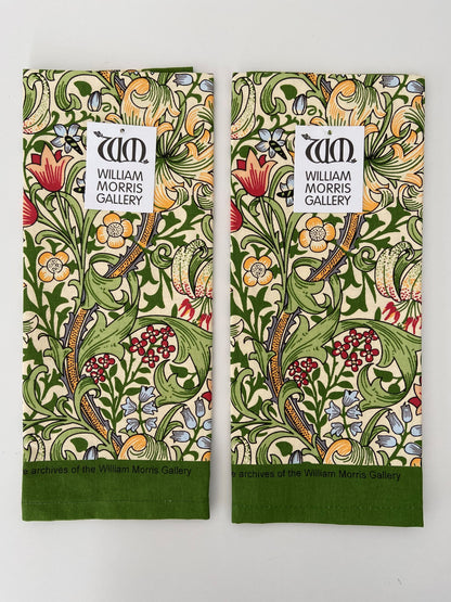 William Morris Golden Lily Kitchen Linen