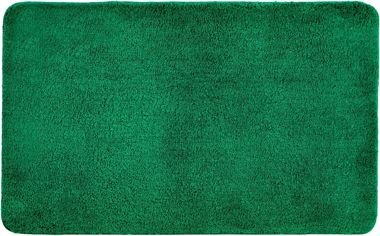 Microfibre Bath & Pedestal Mats Dark Green