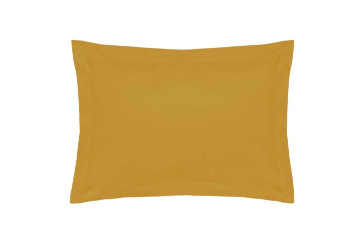 200 Thread Count Egyptian Cotton Bed Linen Ochre Yellow