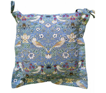 William Morris Strawberry Thief Blue Kitchen Linen