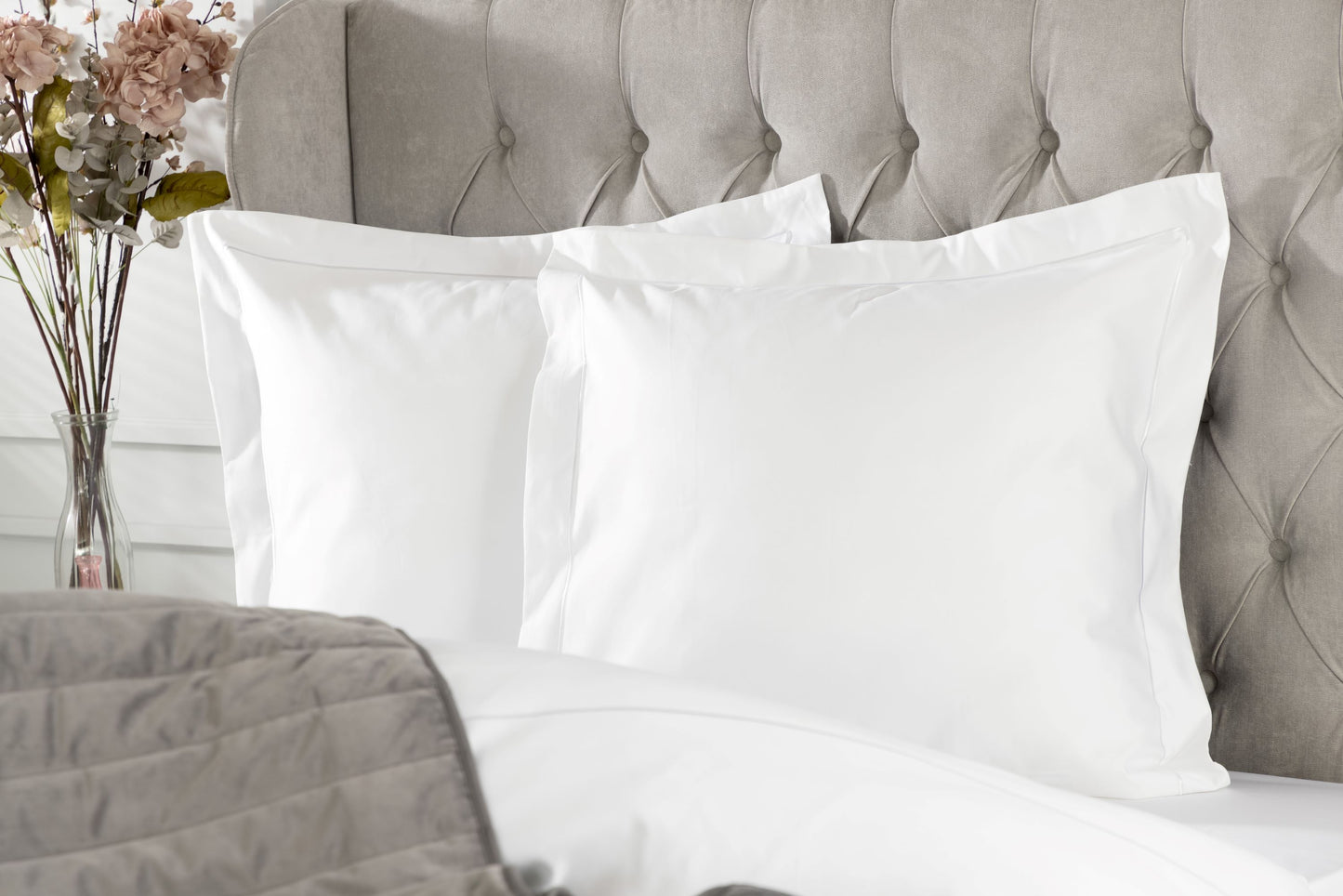 1000 Thread Count Egyptian Cotton Bed Linen in White