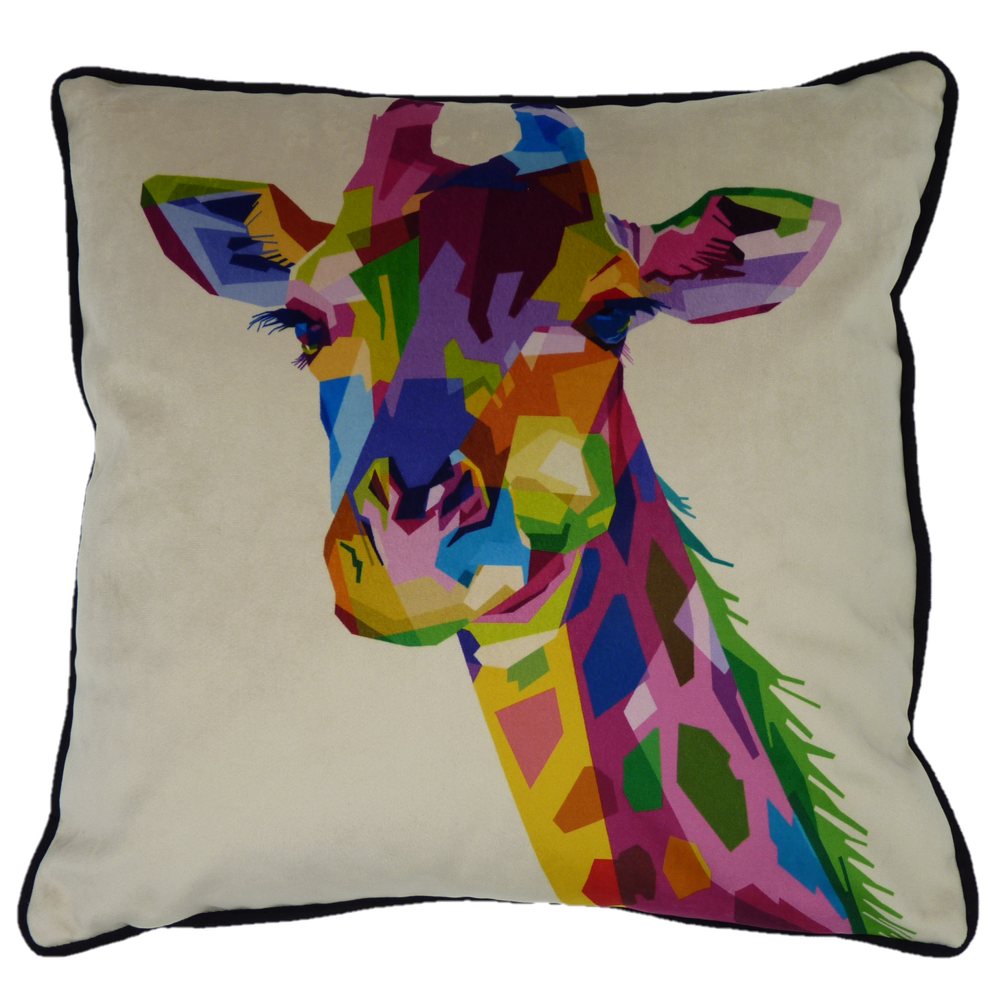 Pop Art Giraffe Cushion Cover