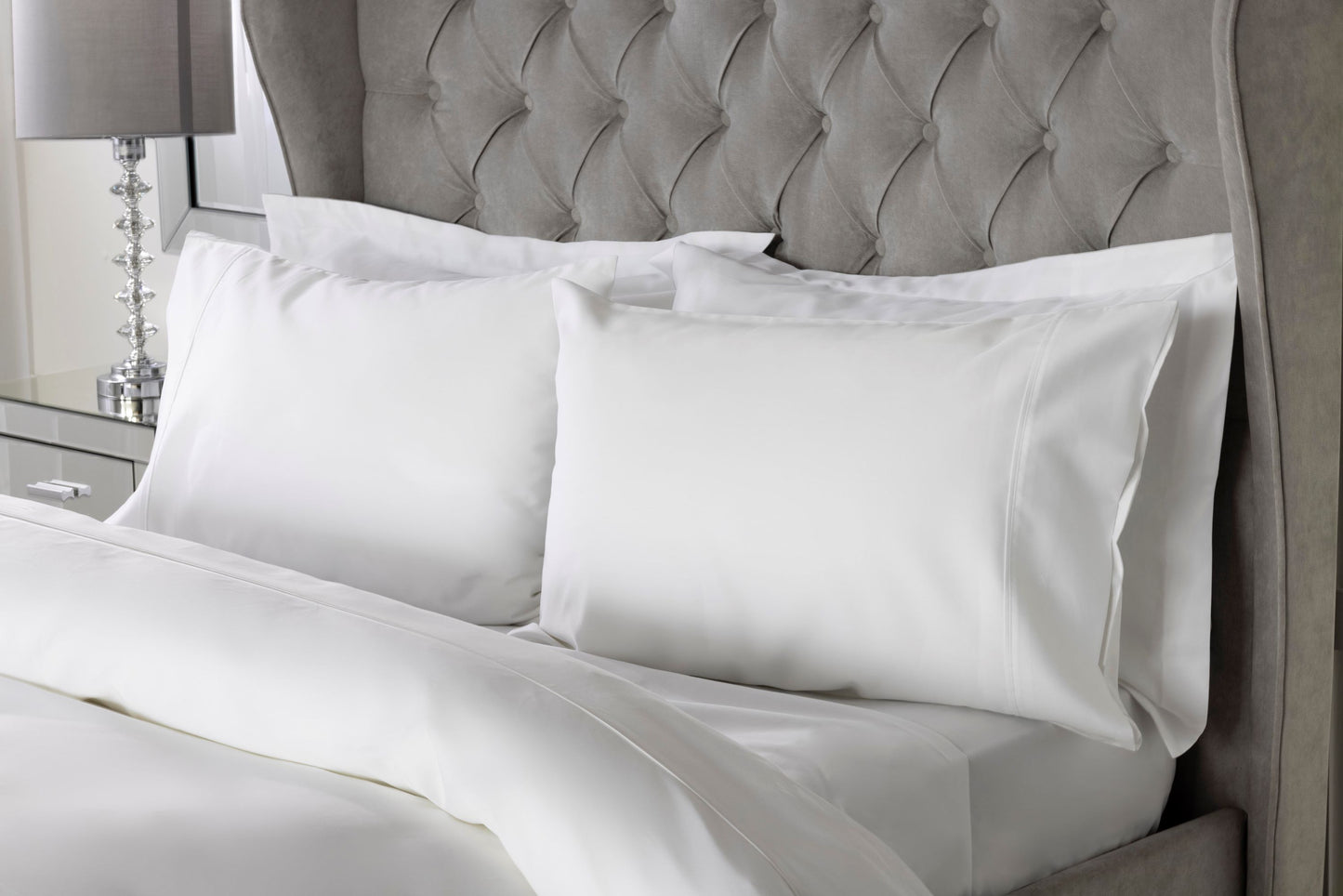 Bamboo Bed Linen in White