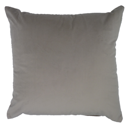 Opulence Velvet Cushion in Mink