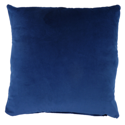 Opulence Velvet Cushion in Royal Blue
