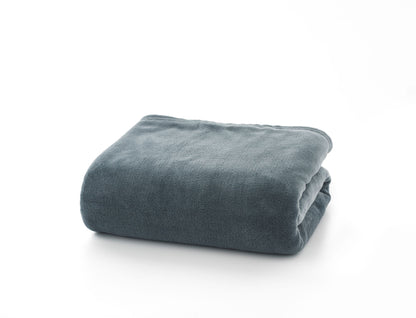 Snuggletouch Supersoft Throw in Charcoal Grey
