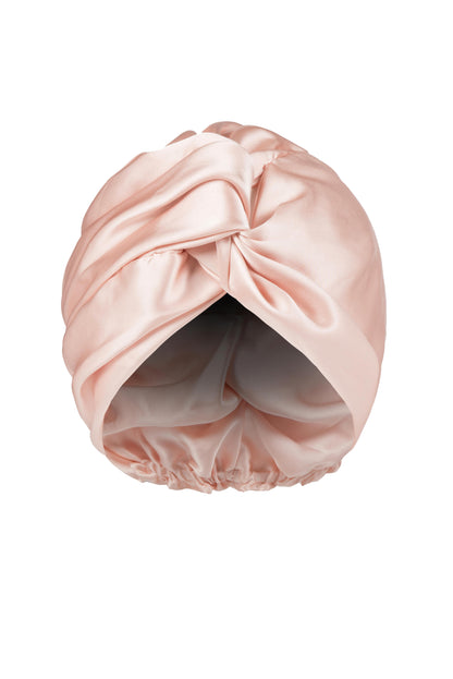 Mulberry Silk Turban in Pink