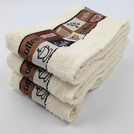 Cafe Cafe Tea Kitchen Towel Cream