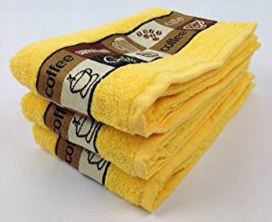 Cafe Cafe Tea Kitchen Towel Yellow