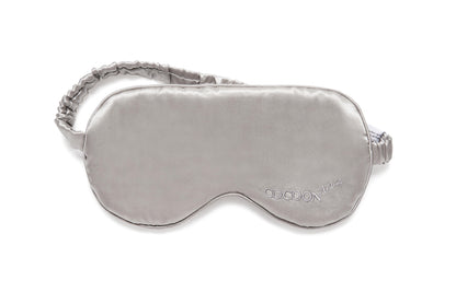 Mulberry Silk Eye Mask Platinum Grey