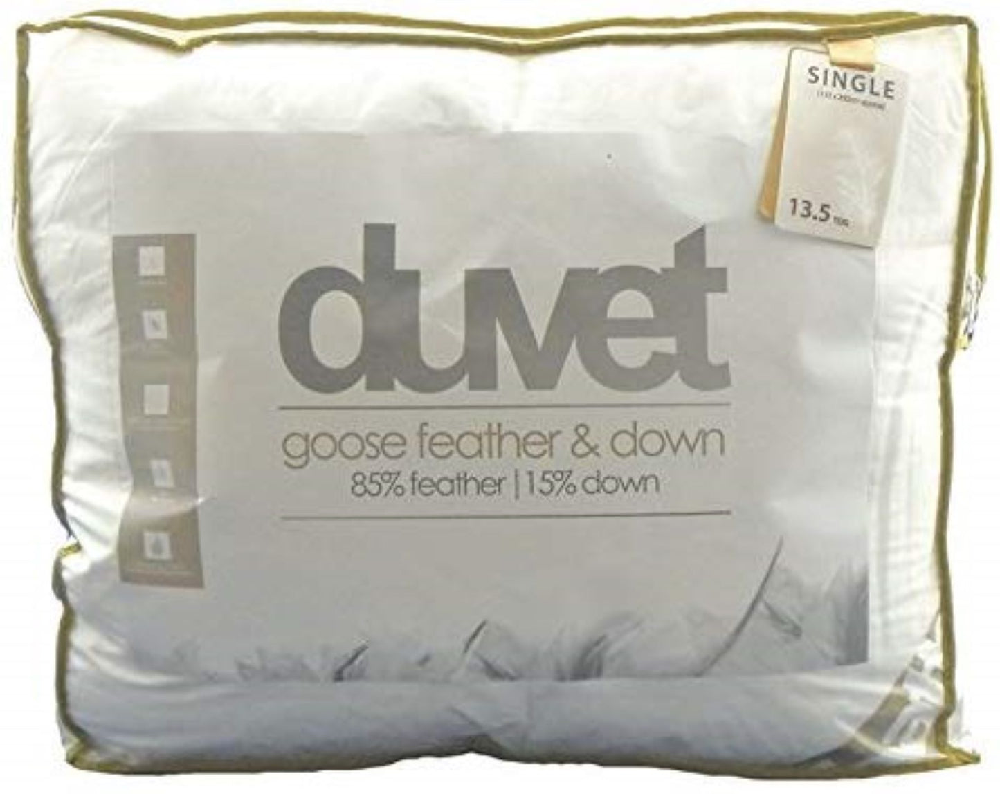 13.5 Tog Goose Feather and Down Duvet