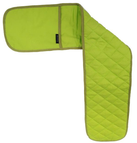 Plain Design Lime Green Oven Gloves