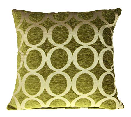 O Cushion in Lime Green
