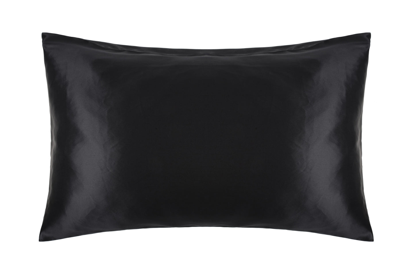 100% Mulberry Silk Pillow Case in Black