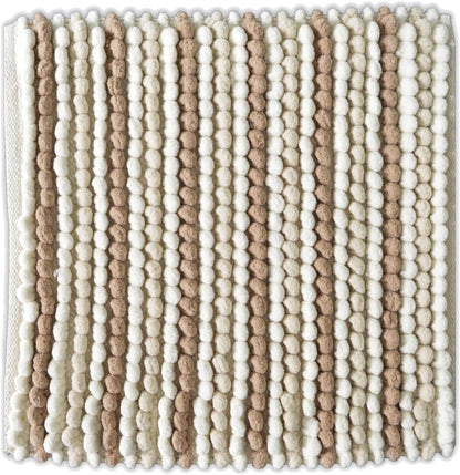 California Stripe Shower Mat in Natural Shades