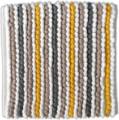 Buy Ochre Yellow Bobble X-Large Bath Mat from Next USA