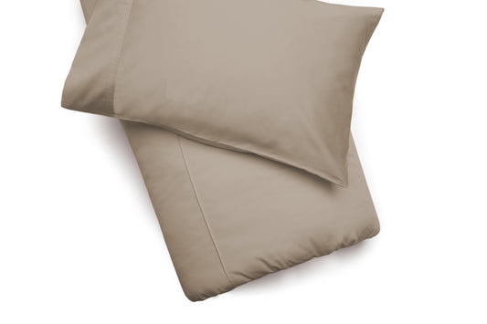 450 Thread Count Pima Cotton Duvet Cover in Walnut